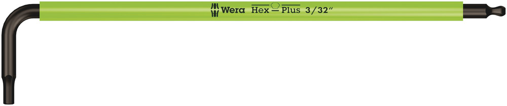 950 SPKL L-key Multicolour, Imperial - 950 SPKL Hex-Plus SW 3/32" bright green