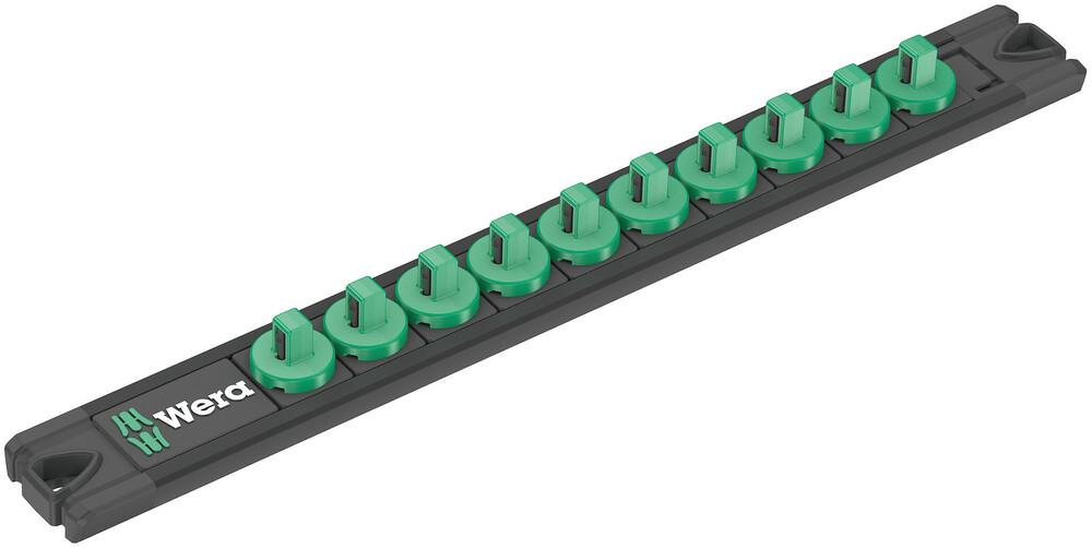 9600 Magnetic socket rail, 1/4", empty - 9600 Magnetic socket rail, 1/4"
