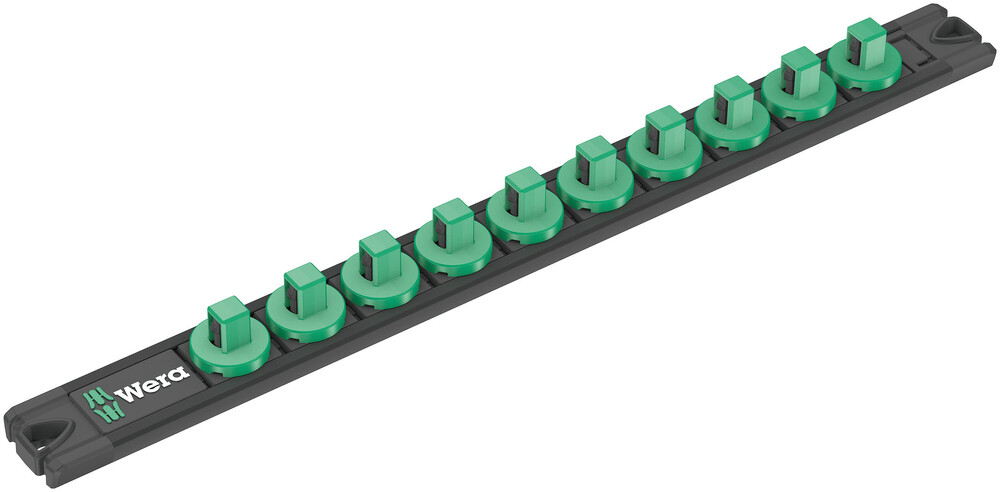 9601 Magnetic socket rail, 3/8", empty - 9601 Magnetic socket rail, 3/8"