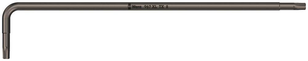 967 XL HF TORX® L-key with holding function, long - 967 XL HF TORX 8