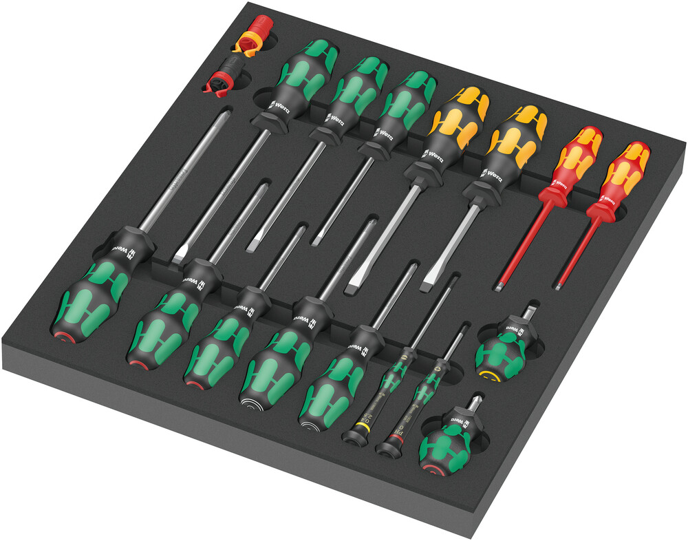 9710 Foam insert screwdriver set 1 - 9710 Foam insert screwdriver set 1
