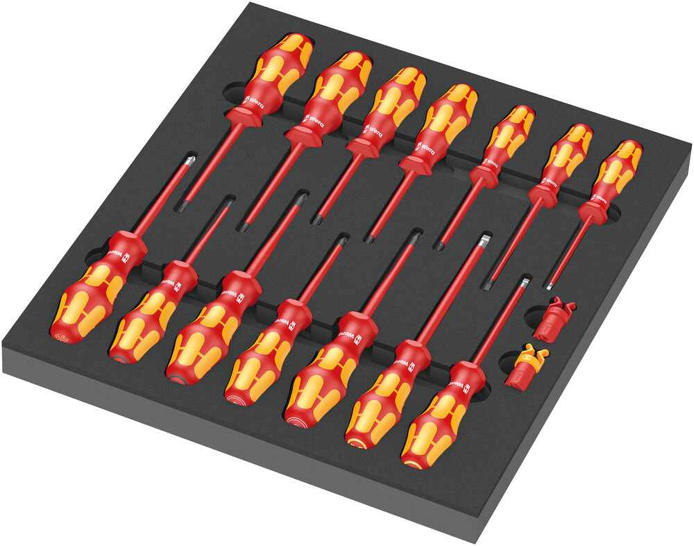 9711 Foam insert VDE screwdriver set 1 - 9711 Foam insert VDE screwdriver set 1