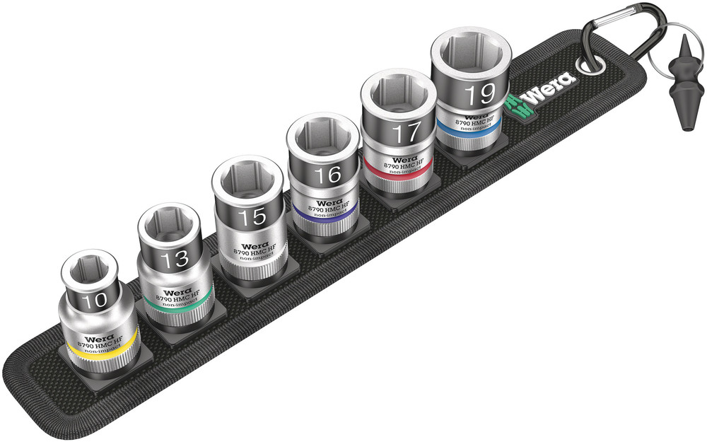 Belt C 1 Zyklop socket set with holding function, 1/2" drive - Belt C 1
