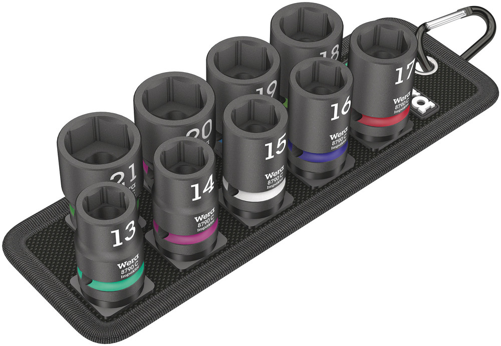 Belt C Impaktor 1 socket set, 1/2" drive - Belt C Impaktor 1