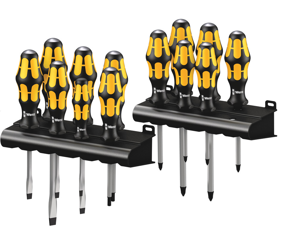 Big Pack 900 Screwdriver set Kraftform Wera: Chiseldriver and rack - Kraftform Big Pack 900