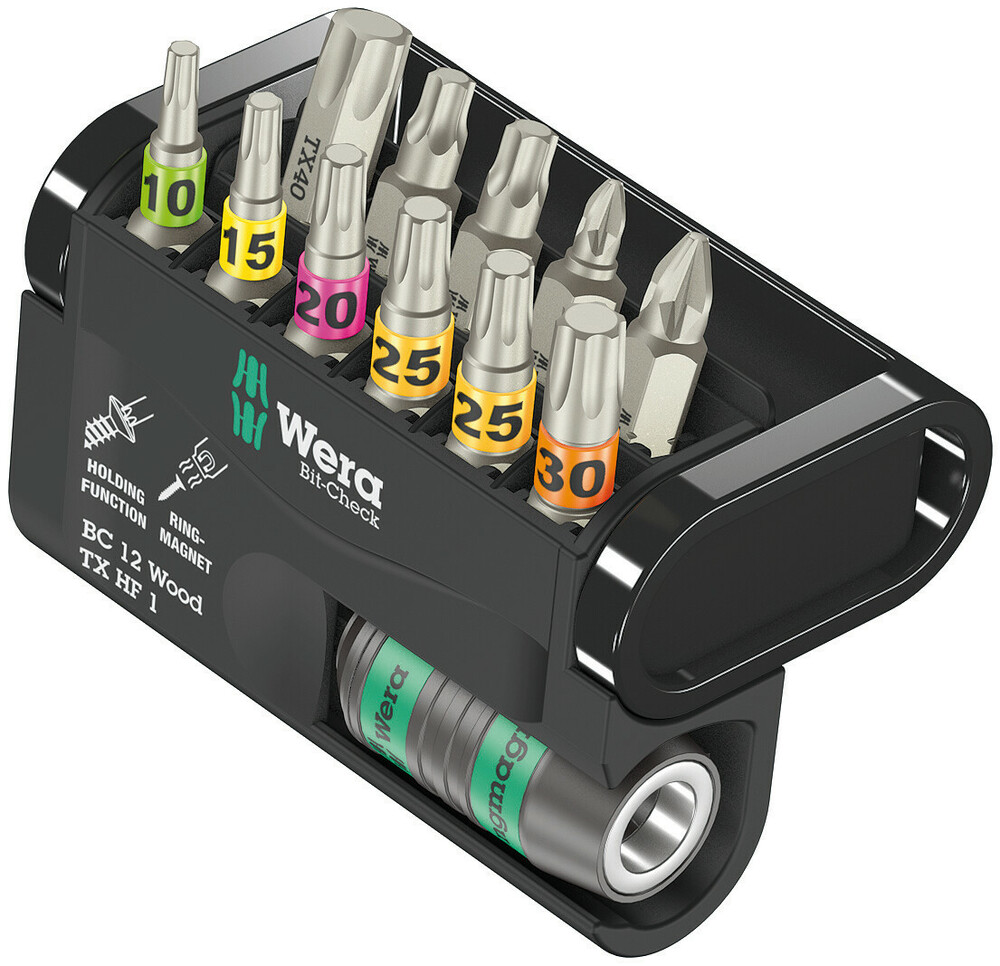 Bit-Check 12 Wood TX HF 1 - Bit-Check 12 Wood TORX HF 1