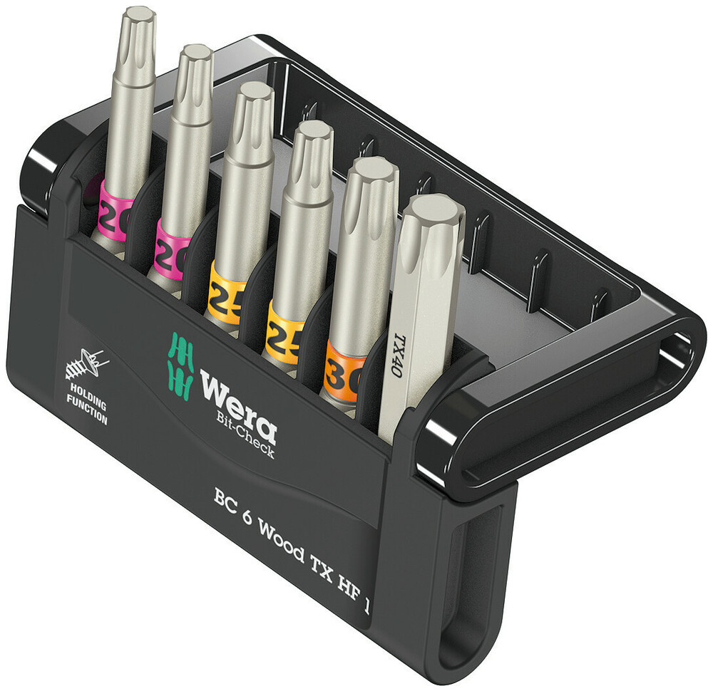 Bit-Check 6 Wood TX HF 1 - Bit-Check 6 Wood TORX HF 1