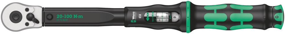 Click-Torque C 2 torque wrench with reversible ratchet, 20-100 Nm - Click-Torque C 2