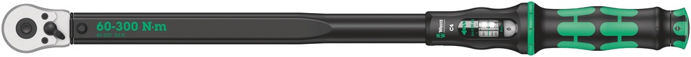 Click-Torque C 4 torque wrench with reversible ratchet, 60-300 Nm - Click-Torque C 4