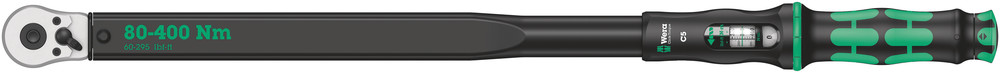 Click-Torque C 5 torque wrench with reversible ratchet, 80-400 Nm - Click-Torque C 5
