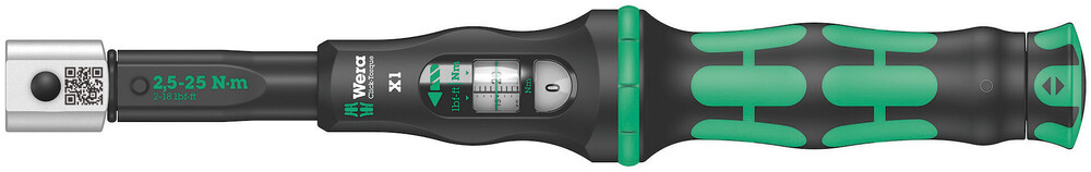 Click-Torque X 1 torque wrench for insert tools, 2.5-25 Nm - Click-Torque X 1