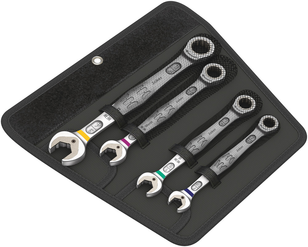 6000 Joker 4 Imperial Set 1 Set of ratcheting combination wrenches, Imperial - 6000 Joker 4 Imperial Set 1