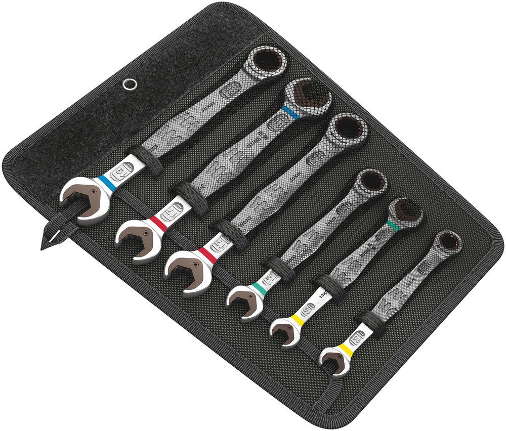 6000/6002 Joker 6 Set 1 Set of ratcheting combination / double open-ended wrenches - 6000/6002 Joker 6 Set 1