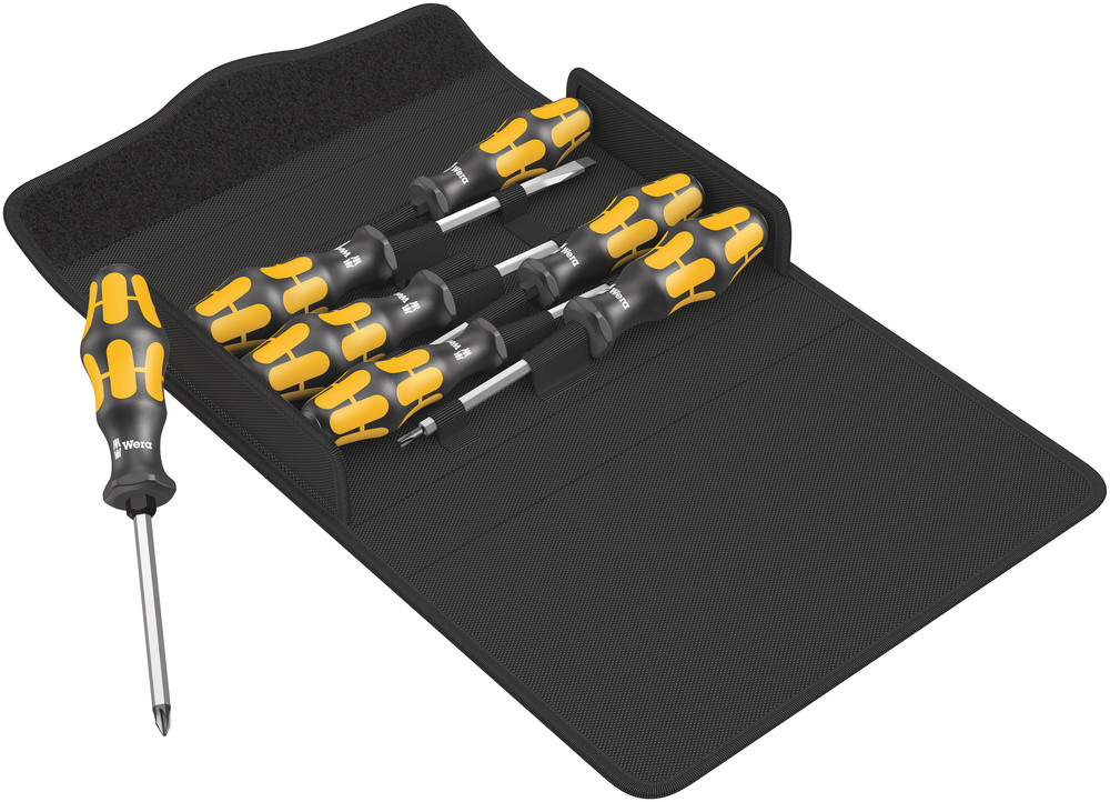 Kraftform 900/7 set 1 screwdriver set Kraftform Wera: Chiseldriver - Kraftform 900/7 Set 1