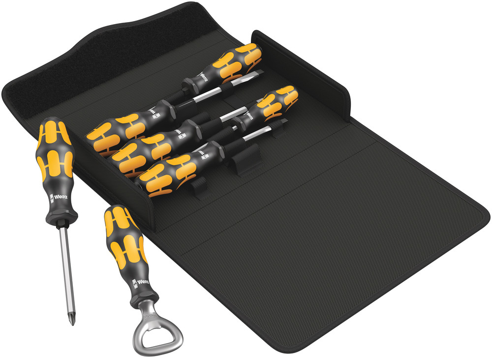 Kraftform 900/7 set 2 screwdriver set Kraftform Wera: Chiseldriver - Kraftform 900/7 Set 2