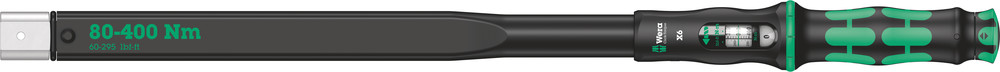Click-Torque X 6 torque wrench for insert tools, 80-400 Nm - Click-Torque X 6
