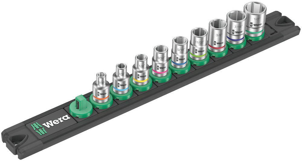 Magnetic socket rail A Imperial 1 Zyklop socket set, 1/4" drive, imperial - Socket Rail A Imperial 1