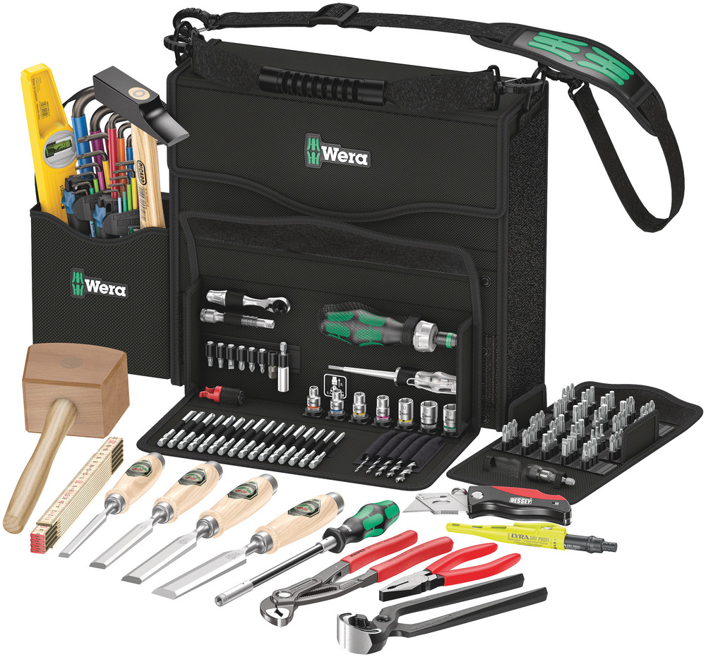Wera 2go H 1 tool set for wood applications - Wera 2go H 1